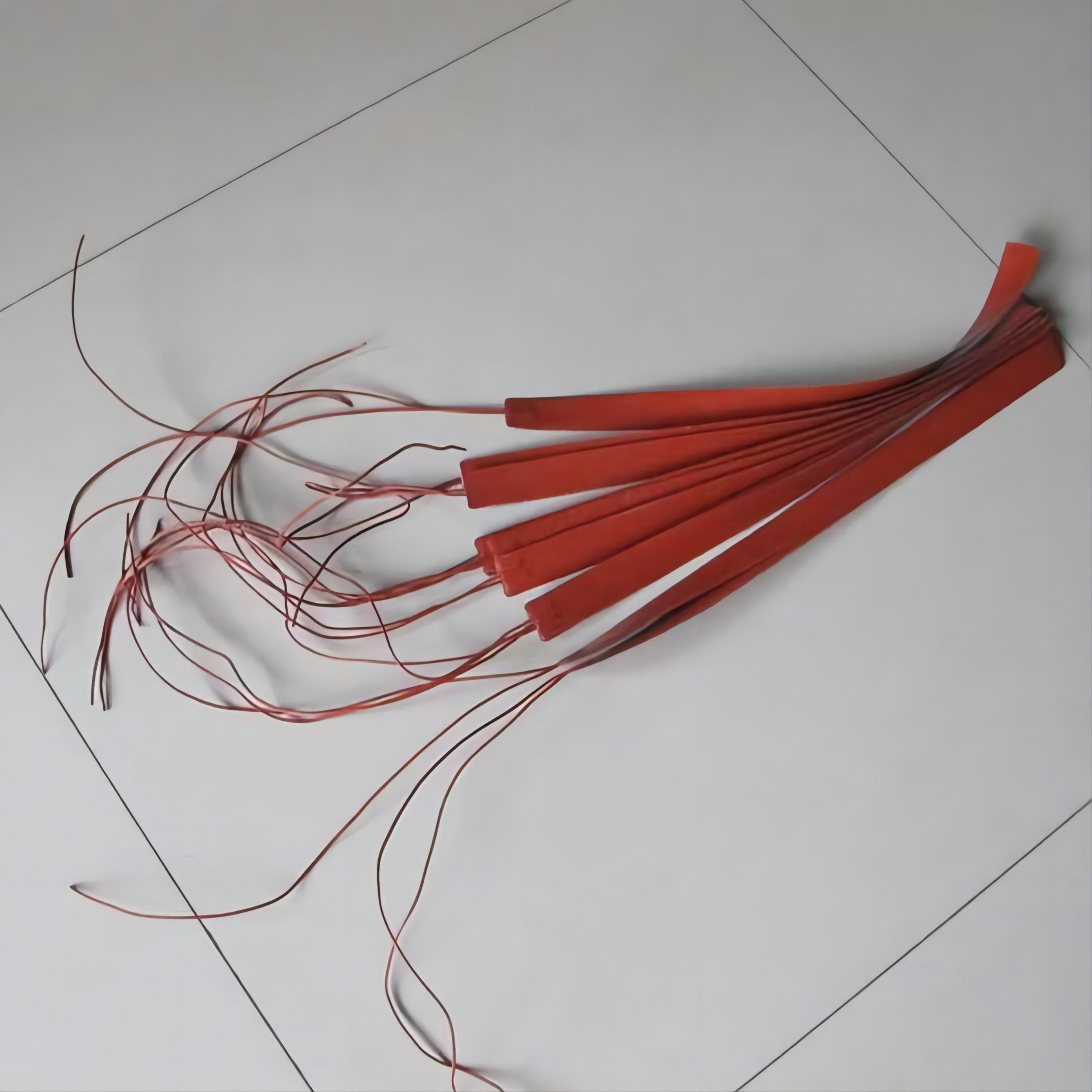 Picture of Flexible Waterproof Silicone Rubber Heater Pad Strip type